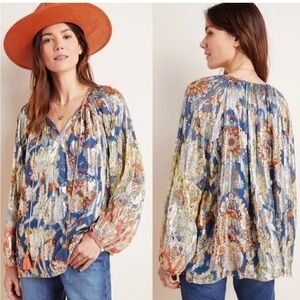 223 Anthropologie Verb Pallavi Singhee Stephania Shimmer Boho Cottagecore